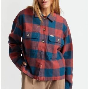 100% Cotton Brixton Bowery Women’s L/S Flannel